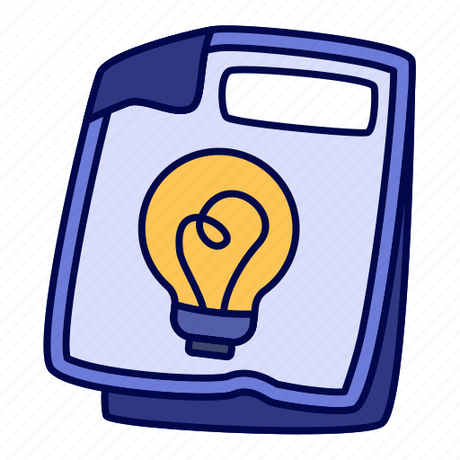 Document, briefcase, idea, creative, innovation icon - Download on Iconfinder