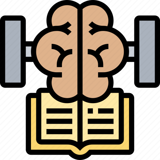 Brain, training, educate, knowledge, reading icon - Download on Iconfinder