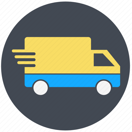 Delivery, shippinng, transportation, van, logistics, truck, vehicle icon - Download on Iconfinder