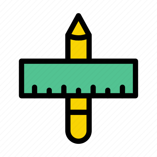 Ruler, design, creative, process, pencil icon - Download on Iconfinder