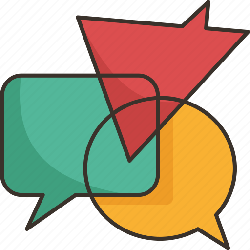 Discussion, conversation, communication, talk, speak icon - Download on Iconfinder
