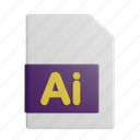 ai, format, artificial intelligence, file, document, extension 