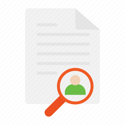Biography, document, paper, data, extension icon - Download on Iconfinder
