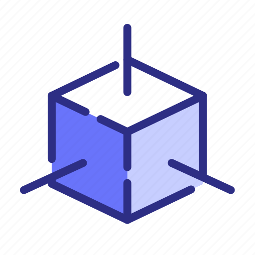 Modeling, dimension, cube, box icon - Download on Iconfinder