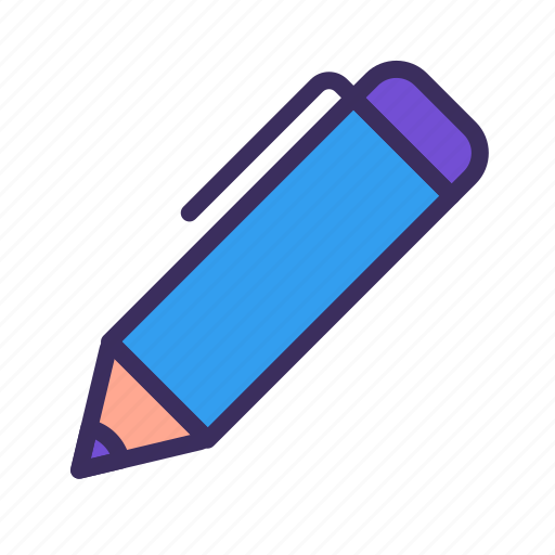 Pencil, pen, write, stylus icon - Download on Iconfinder