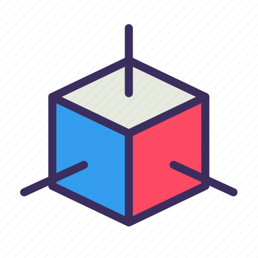 Modeling, dimension, cube, box icon - Download on Iconfinder