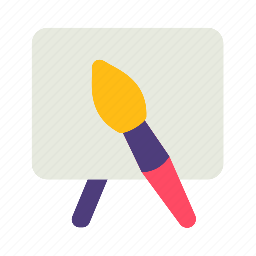 Canvas, brush, drawing, art icon - Download on Iconfinder