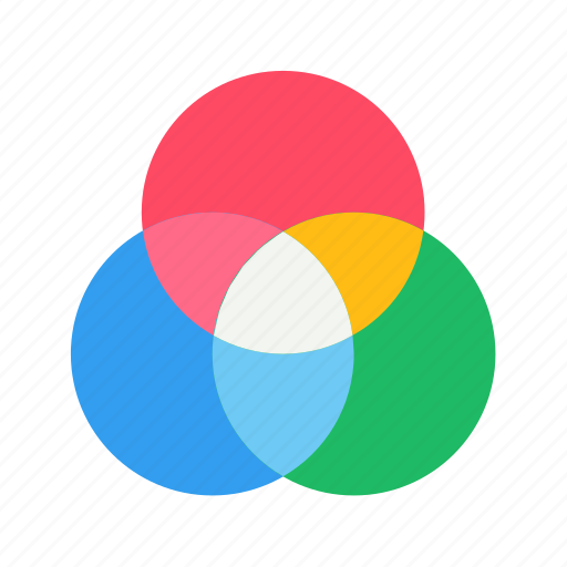 Combination, theory, rgb, colors icon - Download on Iconfinder