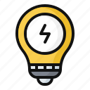 bulb, creative, idea, electric, light, lightbulb
