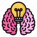 creative, idea, brain, mind, bulb, brainstorm, creativity