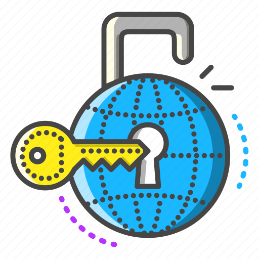 Key, access, password, lock, security, protection, padlock icon - Download on Iconfinder