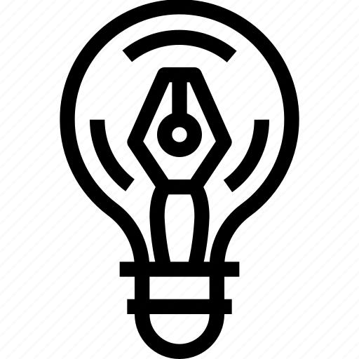 Bulb, creativity, design, idea, light, think, thinking icon - Download on Iconfinder
