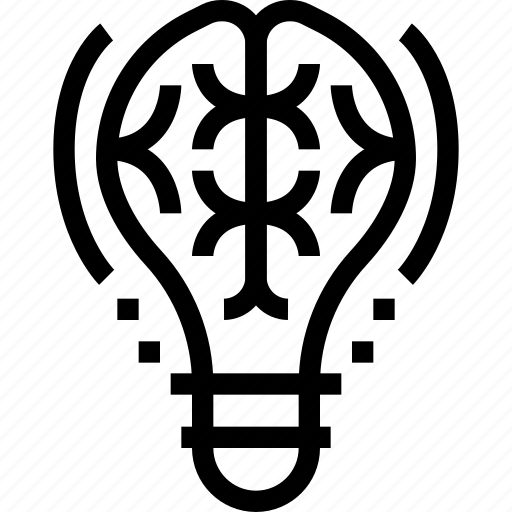 Brain, creativity, idea, light, think, thinking icon - Download on Iconfinder