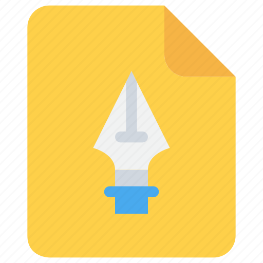 Art, creative, design, document, file, graphic, pen icon - Download on Iconfinder