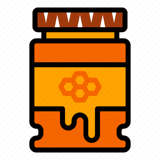 Fall, honey, jam, jar icon - Download on Iconfinder