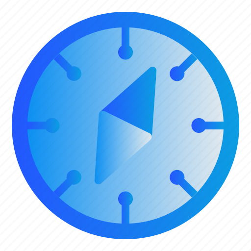 Compass, direction, magnet, west icon - Download on Iconfinder