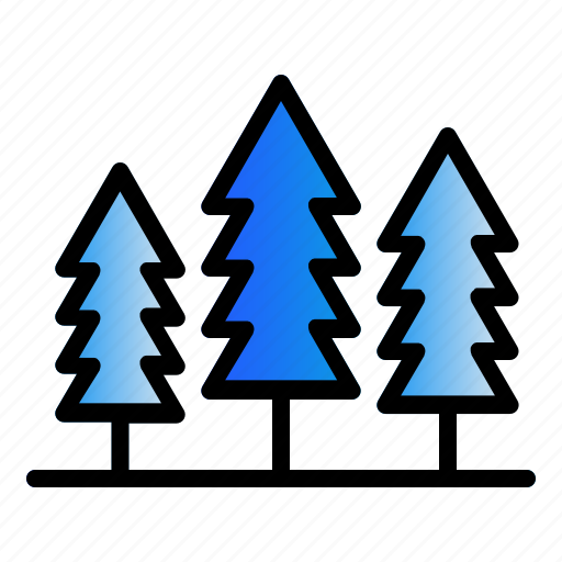 Camping, forest, nature, trees icon - Download on Iconfinder