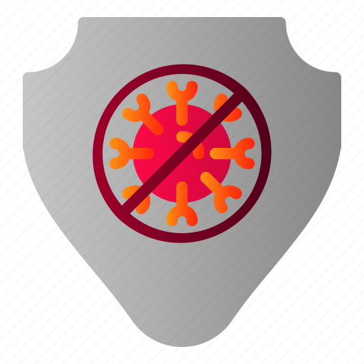 Antiviru, covid, protect, shield icon - Download on Iconfinder