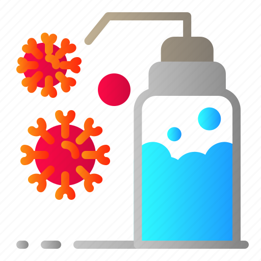 Corona, disinfecting, sanitizer, virus, washing icon - Download on Iconfinder