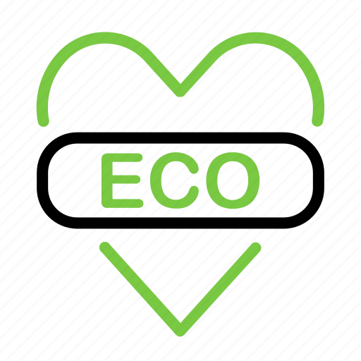 Eco, ecology, heart, love icon - Download on Iconfinder