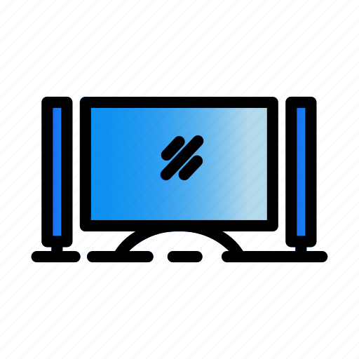 Electronic, lcd, monitor, tv icon - Download on Iconfinder