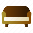 armchair, couch, furniture, sofa