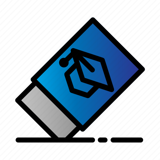 Education, eraser, papper icon - Download on Iconfinder