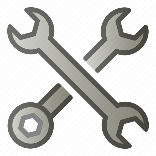 Construction, equipment, spanner, tools, wrench icon - Download on Iconfinder