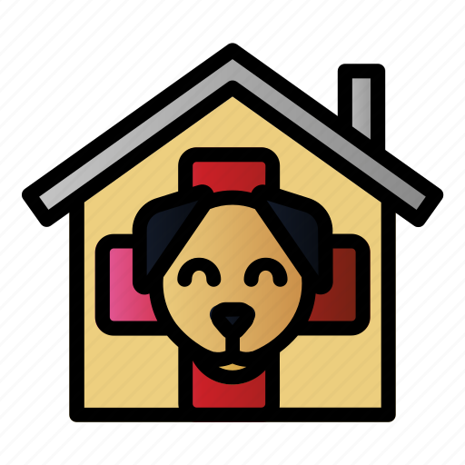 Cat, clinic, house, medic, rescue, shelter icon - Download on Iconfinder