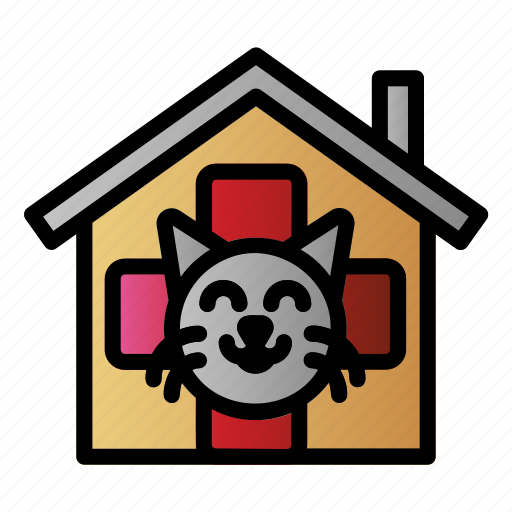 Clinic, dog, house, medic, rescue, shelter icon - Download on Iconfinder