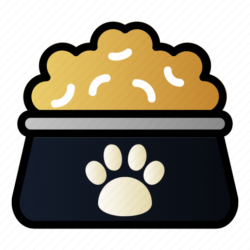 Food, meal, paw, pet, vitamin icon - Download on Iconfinder