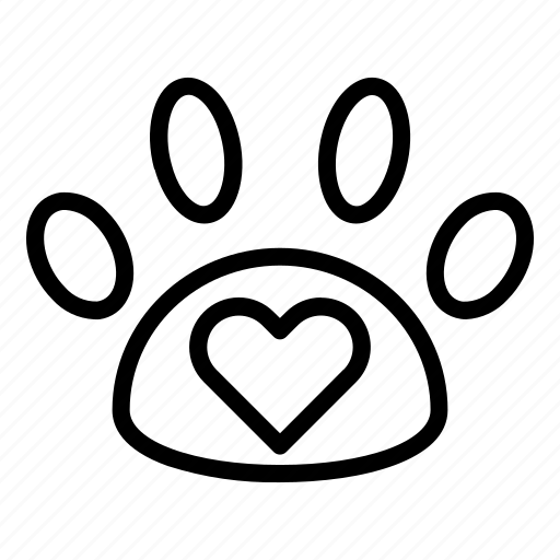 Animal, care, love, lover, paw, pet icon - Download on Iconfinder