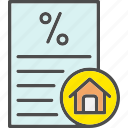 percent, loan, percentage, agreement, business, document, home, house