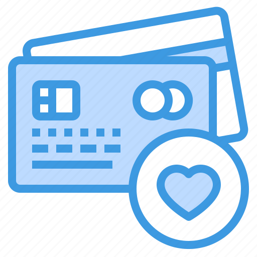 Banking, buy, credit card, heart, love, money, payment icon - Download on Iconfinder