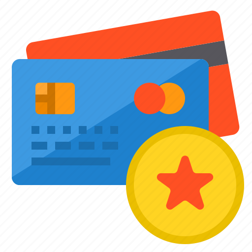 Banking, buy, credit card, money, payment, star icon - Download on Iconfinder