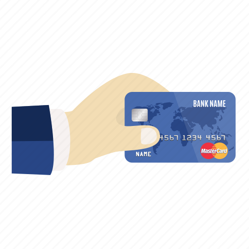 Card, credit, credit card in hand, debit, hand, pay, payment icon - Download on Iconfinder