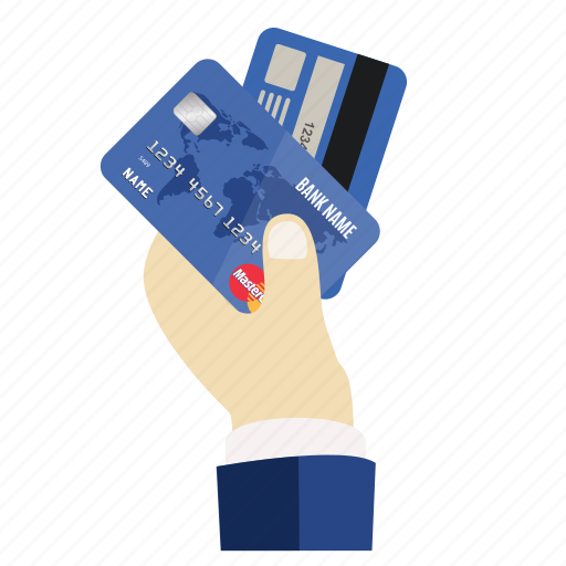 Boss, cards, credit, credit card in hand, debit, hand, mastercard icon - Download on Iconfinder