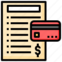 invoice, business, and, finance, payment, receipt, ticket