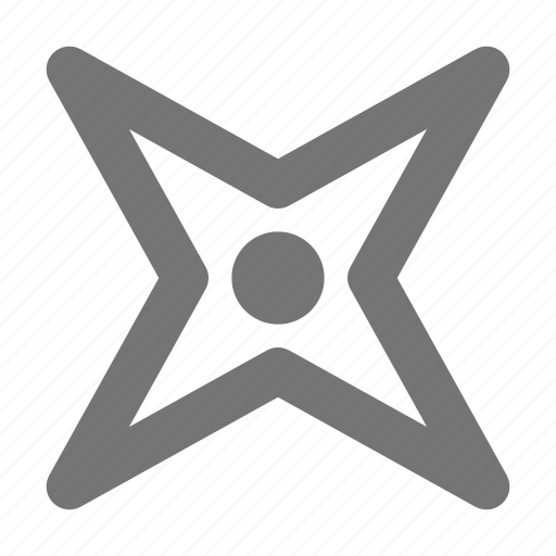 Shuriken, throwing star, weapon, ninja, star, throw icon - Download on Iconfinder