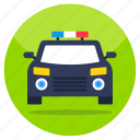 police car, cop car, police vehicle, automobile, automotive
