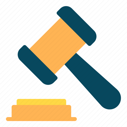 Hammer, law, legal, judge, justice icon - Download on Iconfinder