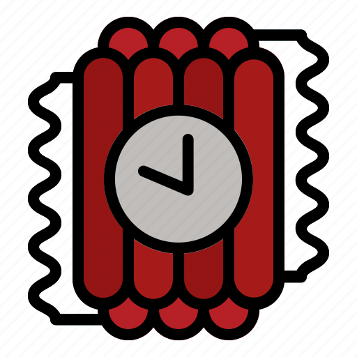 Dynamite, bomb, terror, time, crime icon - Download on Iconfinder