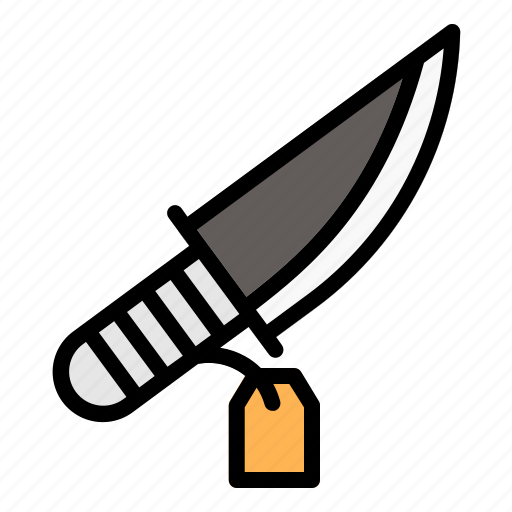 Knife, evidence, crime, weapon, identification icon - Download on Iconfinder