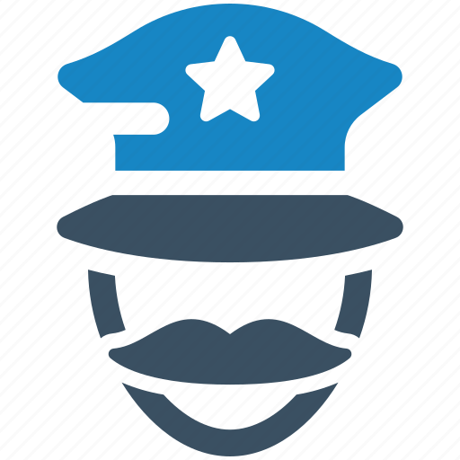 Badge, avatar, law, security, crime, guard, police icon - Download on Iconfinder