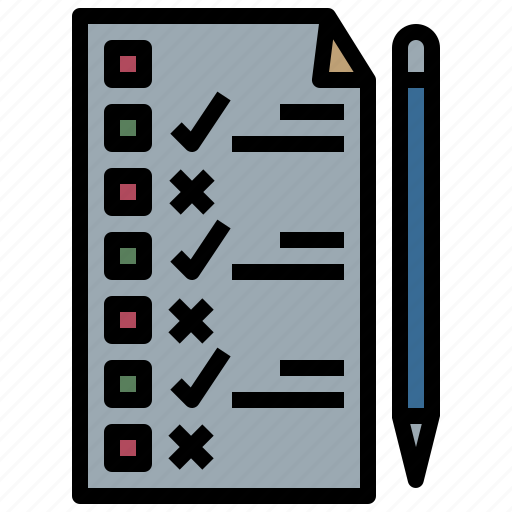 Preparation, checklist, checkmark, document, task, list, task list icon - Download on Iconfinder