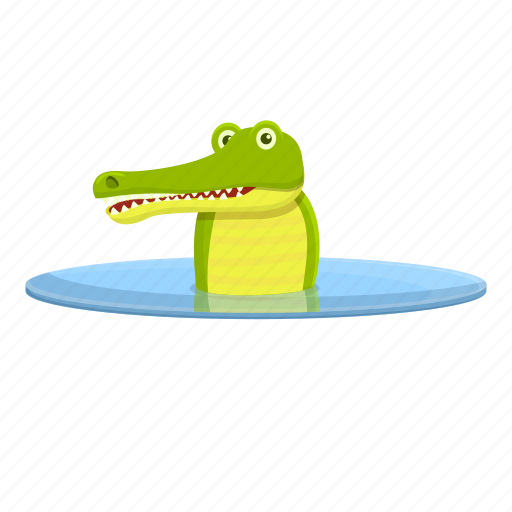 Crocodile, lake, bath, nature icon - Download on Iconfinder