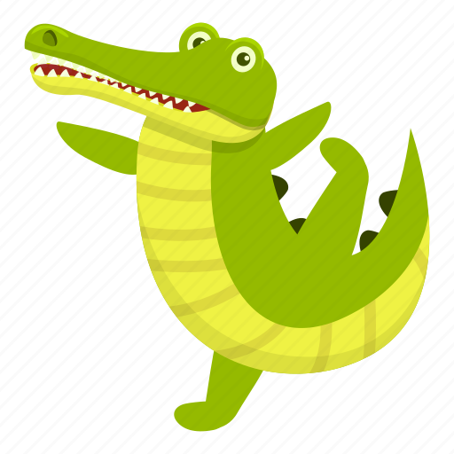 Crocodile, alligator, cute icon - Download on Iconfinder