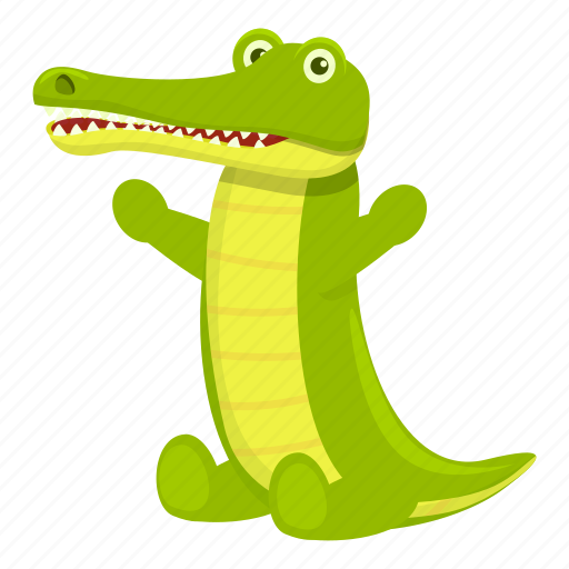 Happy, crocodile, cute icon - Download on Iconfinder