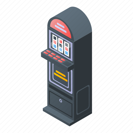 Business, cartoon, frame, game, isometric, machine, slot icon - Download on Iconfinder