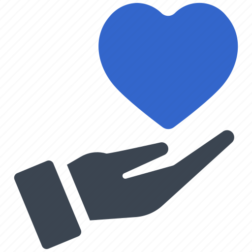 Donation, hand, heart, charity, favorite, love, valentine icon - Download on Iconfinder